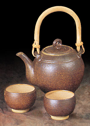 Small round teapot