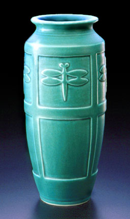 Dragonfly vase, straight